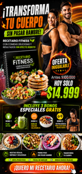 MEGA RECETARIO FITNESS + 3 BONUS ENTRENAMIENTO Y ORGANIZACIÓN